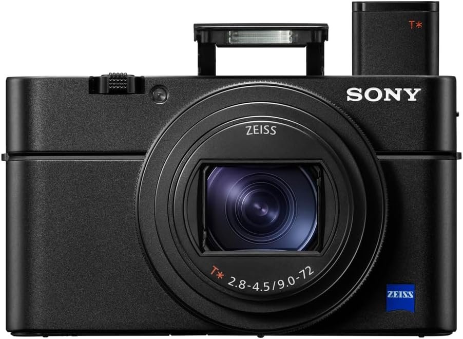 Sony RX100 VII Premium Compact Camera with 1.0‑Type CMOS Sensor, 20MP