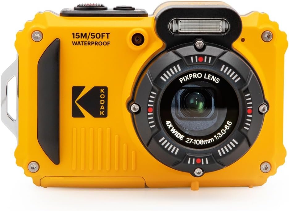 Kodak PIXPRO WPZ2 16 MP waterproof digital camera, submersible to 15 m