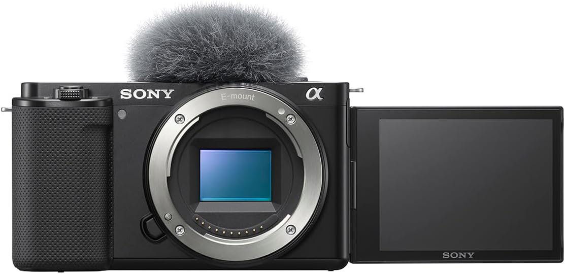 Sony ZV‑E10 APS‑C Mirrorless Camera body – compact, interchangeable‑le