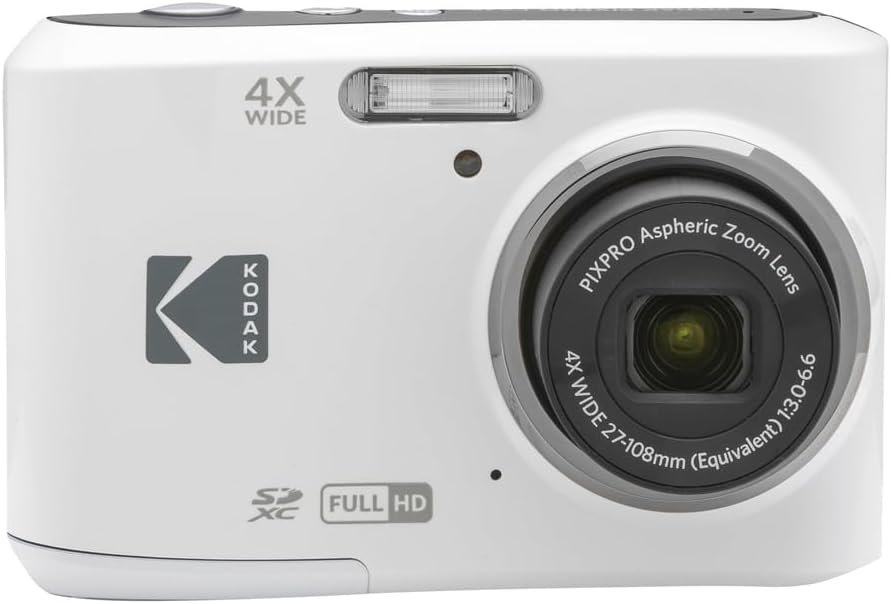 Kodak PIXPRO FZ45 16MP Compact Digital Camera with 4× Optical Zoom, AA