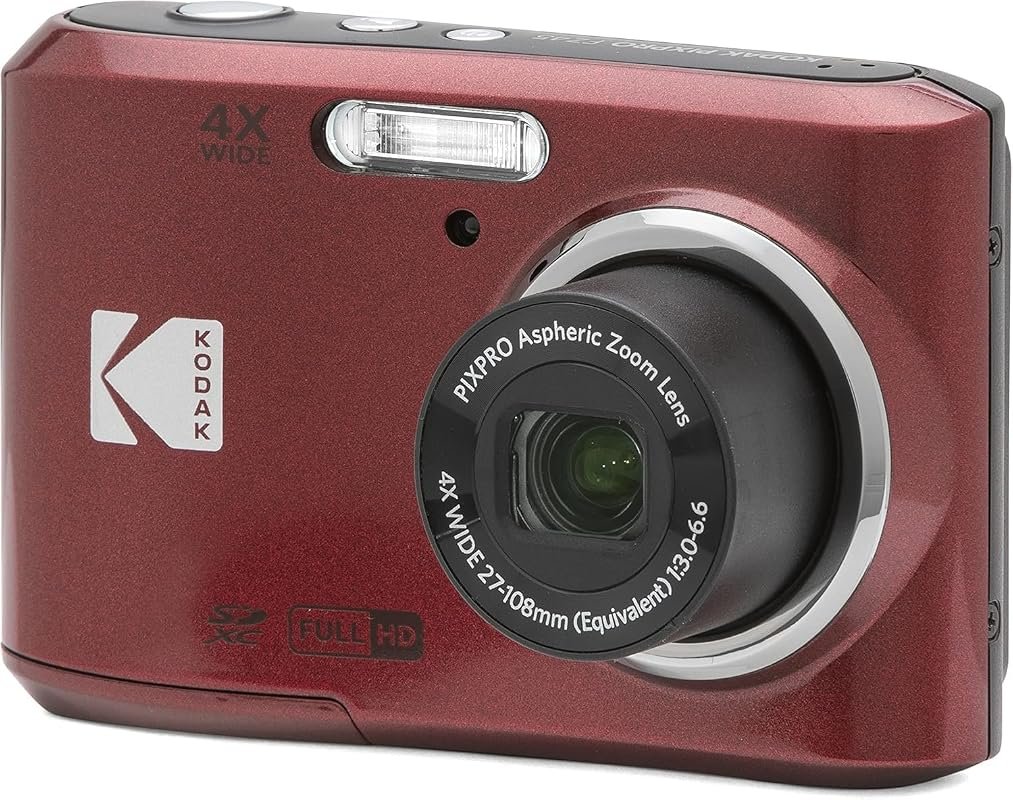 KODAK PIXPRO FZ45 16MP Compact Digital Camera featuring 4× Optical Zoo