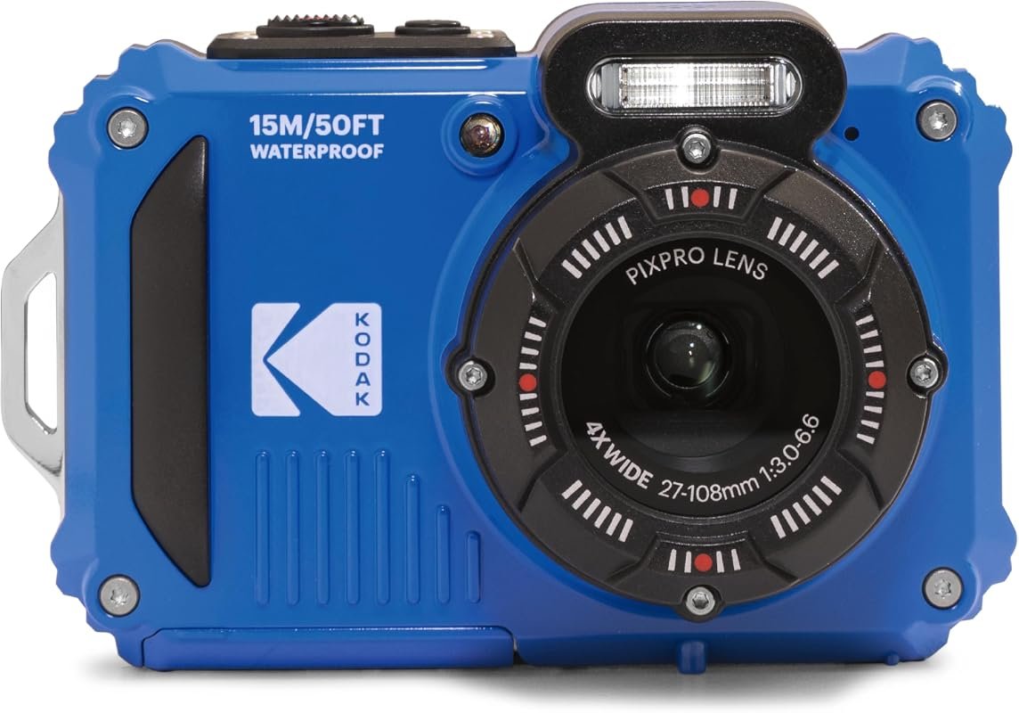 Kodak PIXPRO WPZ2 Waterproof Digital Camera – 16MP, 15m Depth Rating, 