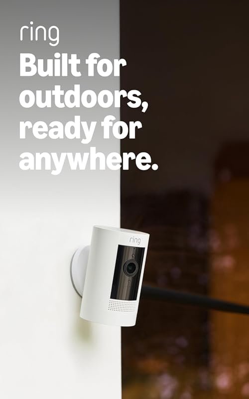 Ring Stick Up Cam Outdoor – HD Camera with Two‑Way Talk, Motion Alerts