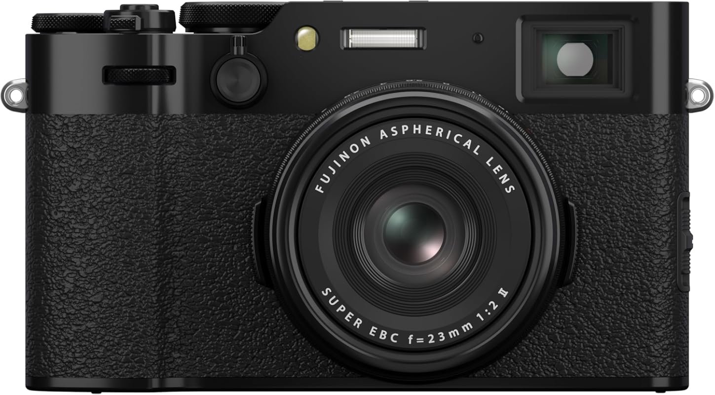 Fujifilm X100VI Digital Camera – Black Body, 26MP APS-C sensor, built‑