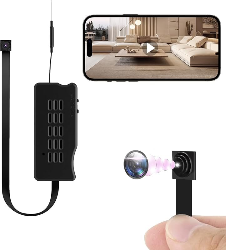 HiSpyCam Mini DIY Module HD 1080P Wireless Security Camera, Nanny Cam 
