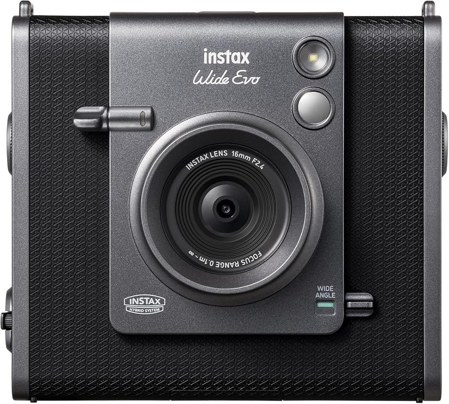 Fujifilm INSTAX Wide Evo Instant Film Camera with 62 mm Wide‑Format Fi