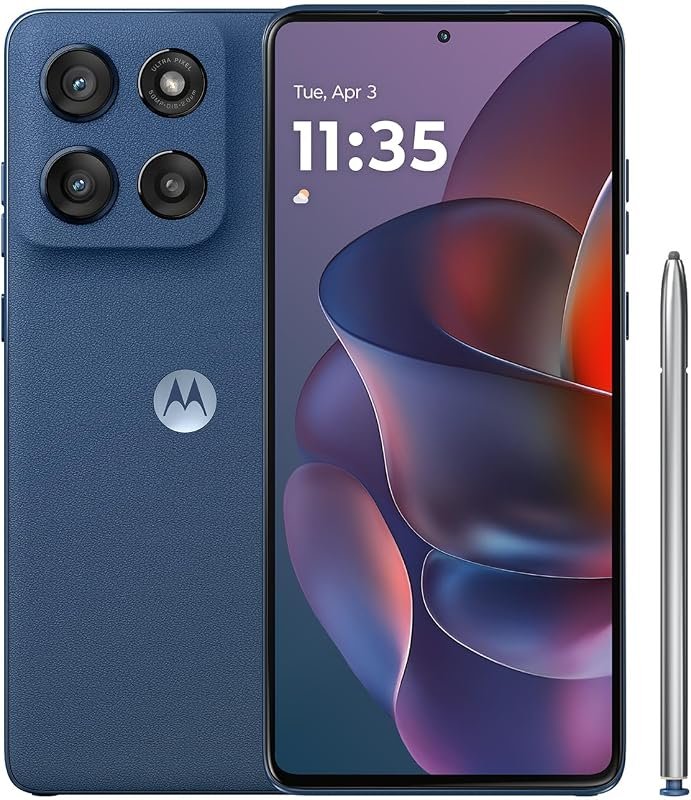 Motorola Moto G Stylus 2025 Unlocked Smartphone – 8 GB RAM, 256 GB Sto