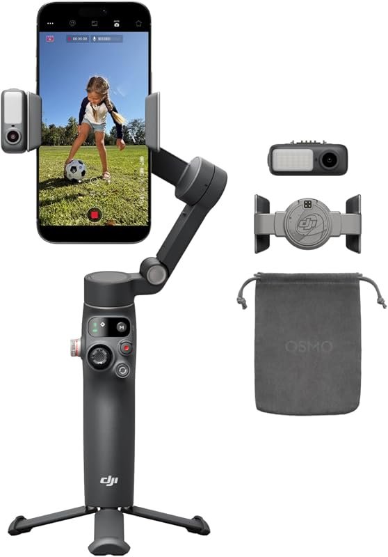 DJI Osmo Mobile 8 Smartphone Gimbal Stabilizer with 3‑Axis Technology,