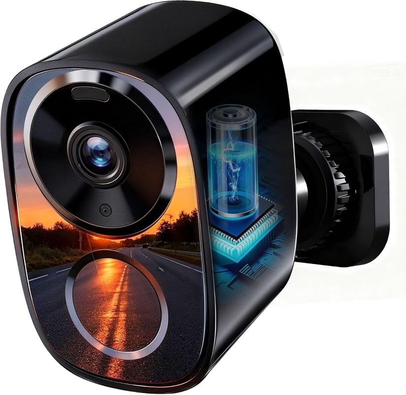2026 2K UHD Outdoor Security Camera – Dual‑Band WiFi, Cloud Storage, 6