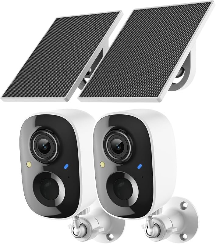 Fazoxo 2K Wireless Outdoor Security Camera – Wi‑Fi Connectivity, Night
