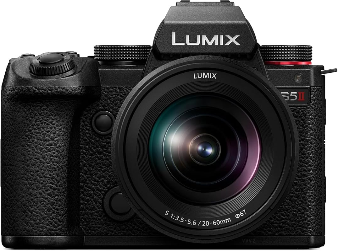 Panasonic LUMIX S5II Full‑Frame Mirrorless Camera with 6K Video, 5‑axi