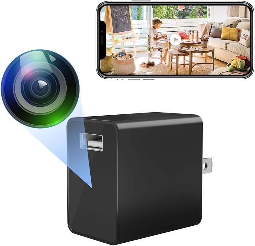 Small Wireless Camera with USB charger Full HD 1080P video indoor mini