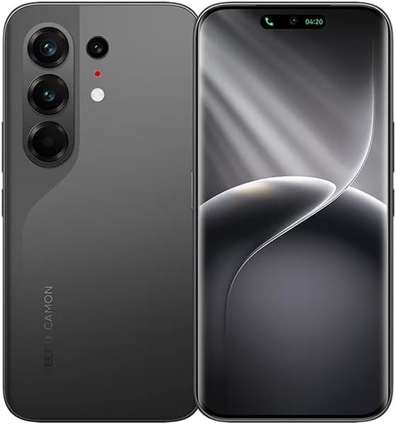 Tecno Camon 50 PRO AI 4G LTE – 256 GB/8 GB, Dual SIM, 6.78‑inch 1.5K d
