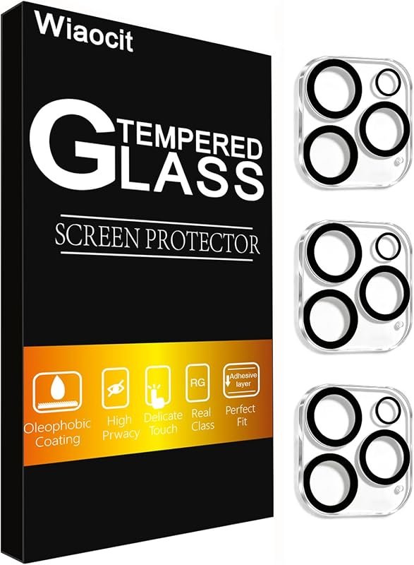 Wiaocit Camera Lens Protector for iPhone 16 Pro and 16 Pro Max – ultra