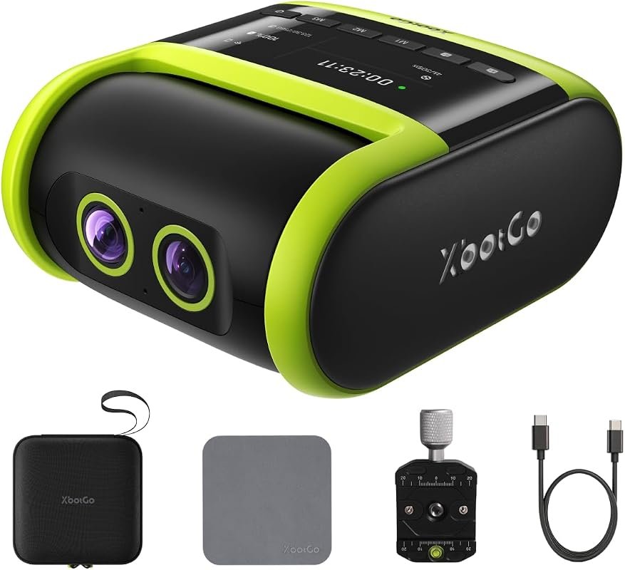 XbotGo Falcon All‑in‑One 4K Action Camera with AI Sports Tracking, Wat