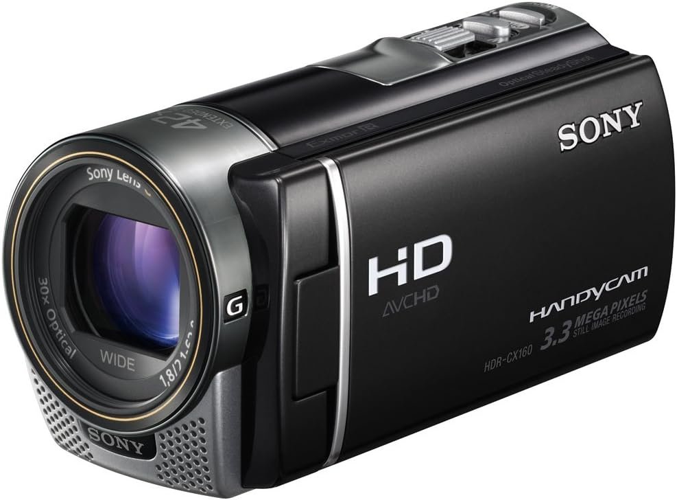 Sony HDR‑CX160 1080p Camcorder with 30× Optical/350× Digital Zoom, HDM