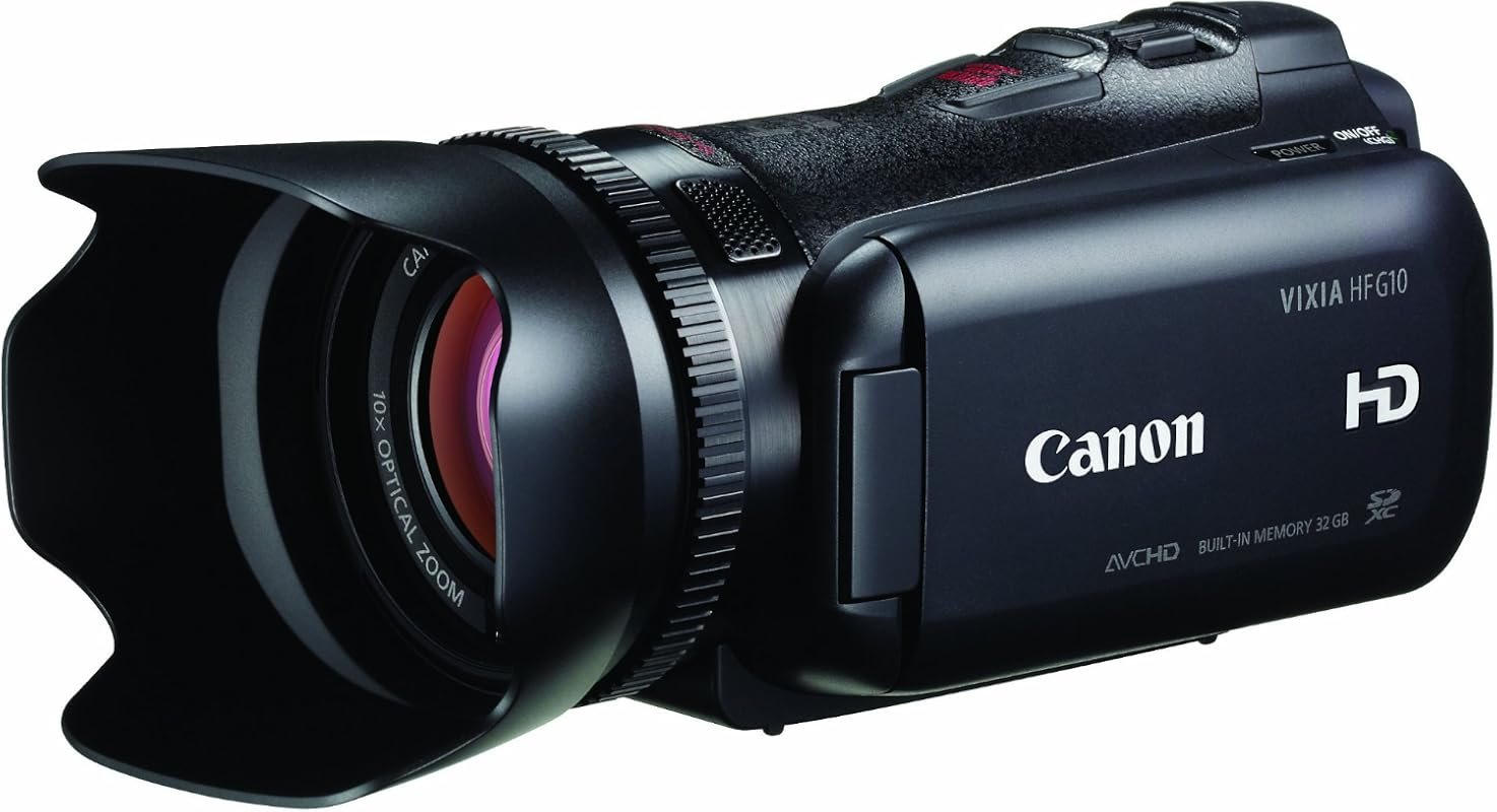 Canon VIXIA HF G10 Full HD Camcorder featuring HD CMOS Pro sensor, 32G
