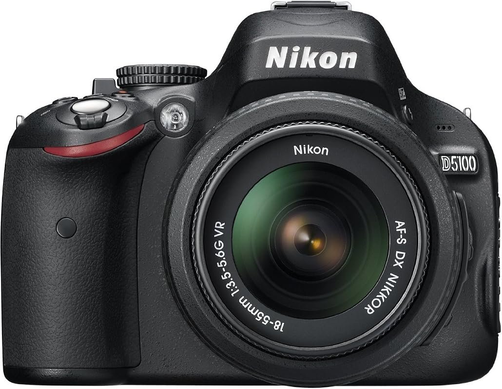 Nikon D5100 DSLR Camera with 18-55mm f/3.5‑5.6 AF‑S DX VR Nikkor Zoom 