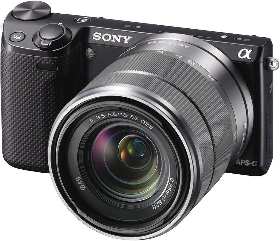 Sony NEX‑5R Mirrorless Digital Camera 16.1 MP with 18‑55mm lens – comp