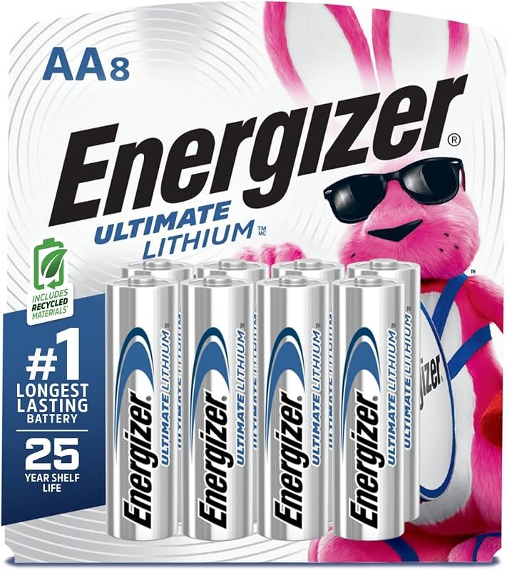 Energizer Ultimate Lithium AA Batteries – 8‑Pack, 1.5V High‑Performanc