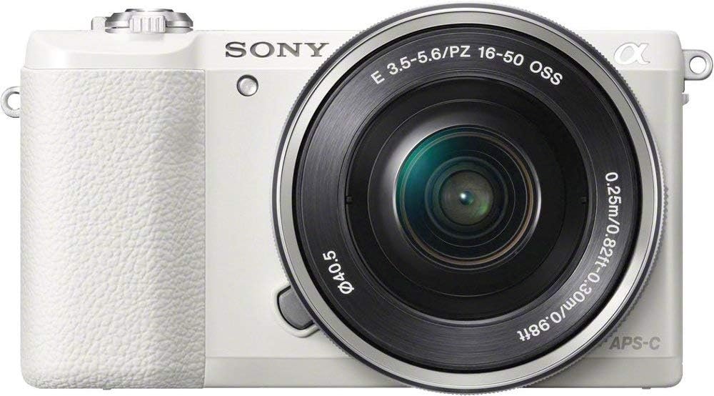 Sony a5100 Mirrorless Camera with 16‑50mm Kit Lens, 3‑inch Flip‑Up LCD