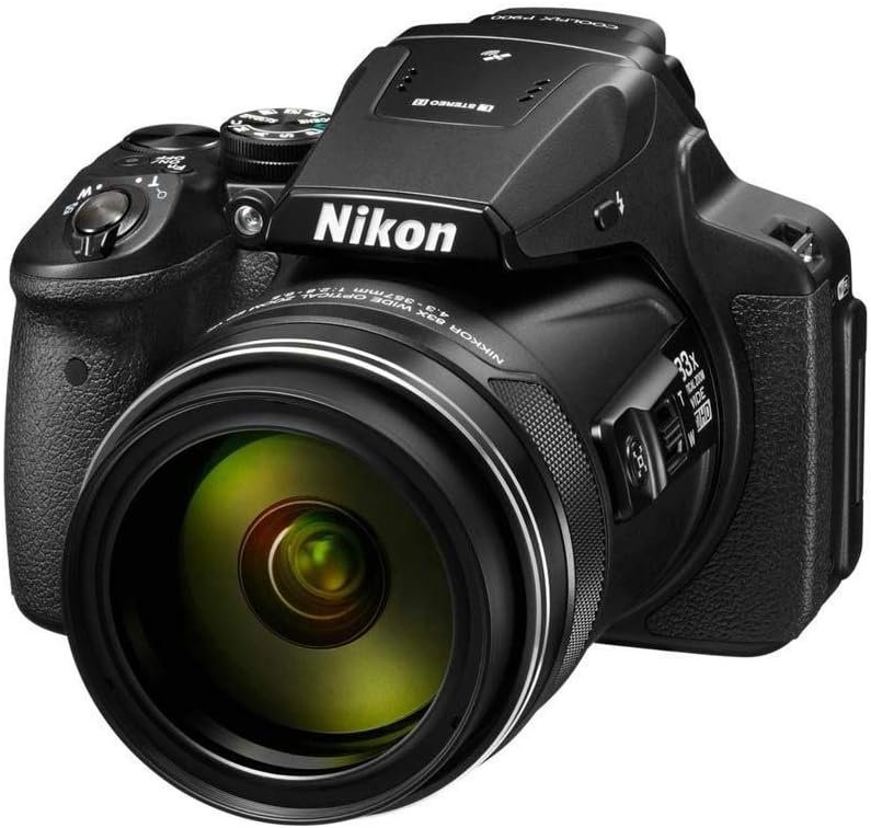 Nikon COOLPIX P900 Digital Camera – 83x Optical Zoom, 16 MP sensor, 4K