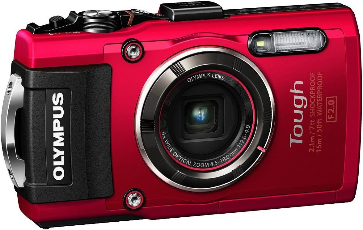 OM System Olympus TG‑4 16MP Waterproof Digital Camera – 3‑inch LCD, re