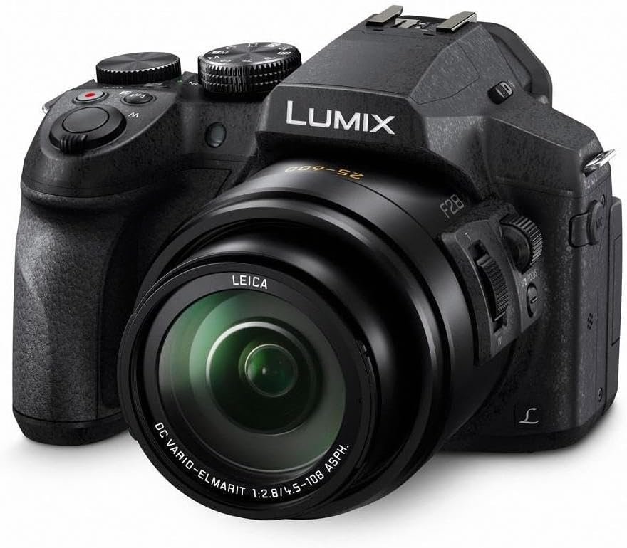 Panasonic LUMIX FZ300 12.1MP 24x Leica Zoom Camera with 4K Video, Wi‑F