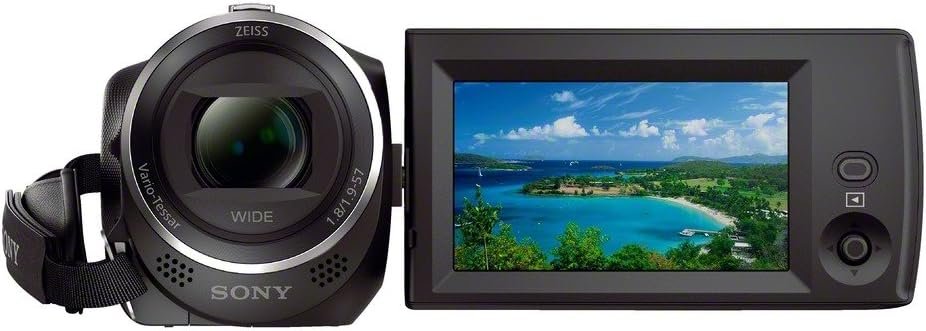 Renewed Sony HDR-CX440 Handycam camcorder includes 8GB storage, Wi‑Fi 