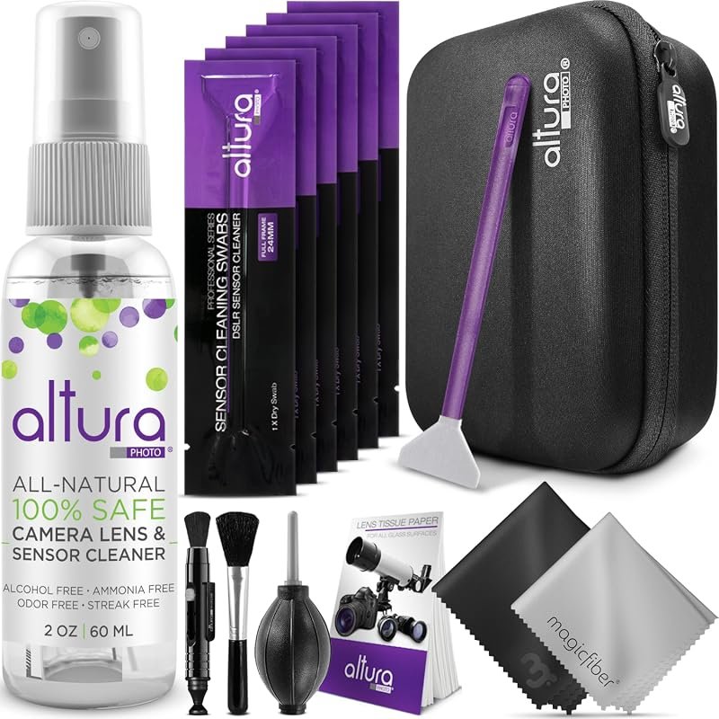 Altura Photo Full‑Frame Camera Cleaning Kit – Sensor Cleaner for DSLR 