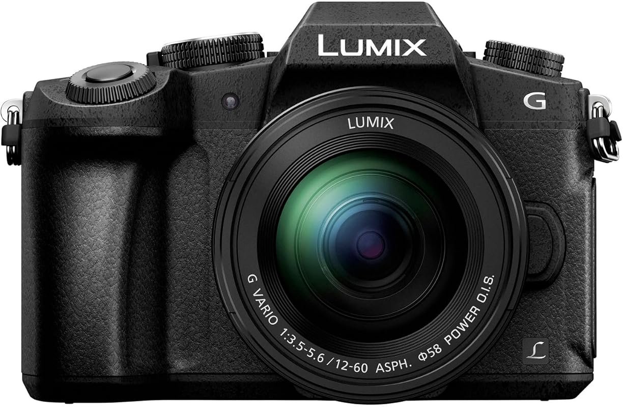 Panasonic LUMIX G85 16MP Camera with 12‑60mm O.I.S. Lens, 5‑Axis In‑Bo