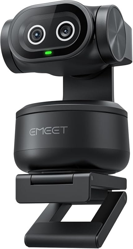 EMEET PIXY Dual‑Camera AI‑Powered PTZ Camera delivering 4K Resolution,
