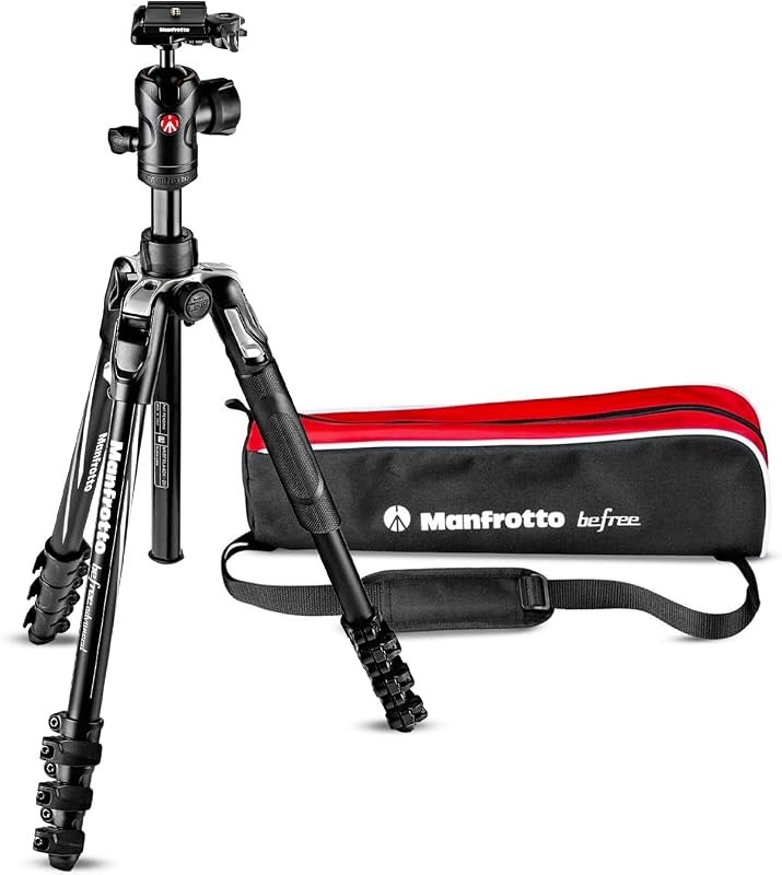 Manfrotto Befree Advanced aluminum camera tripod with lever‑closure an