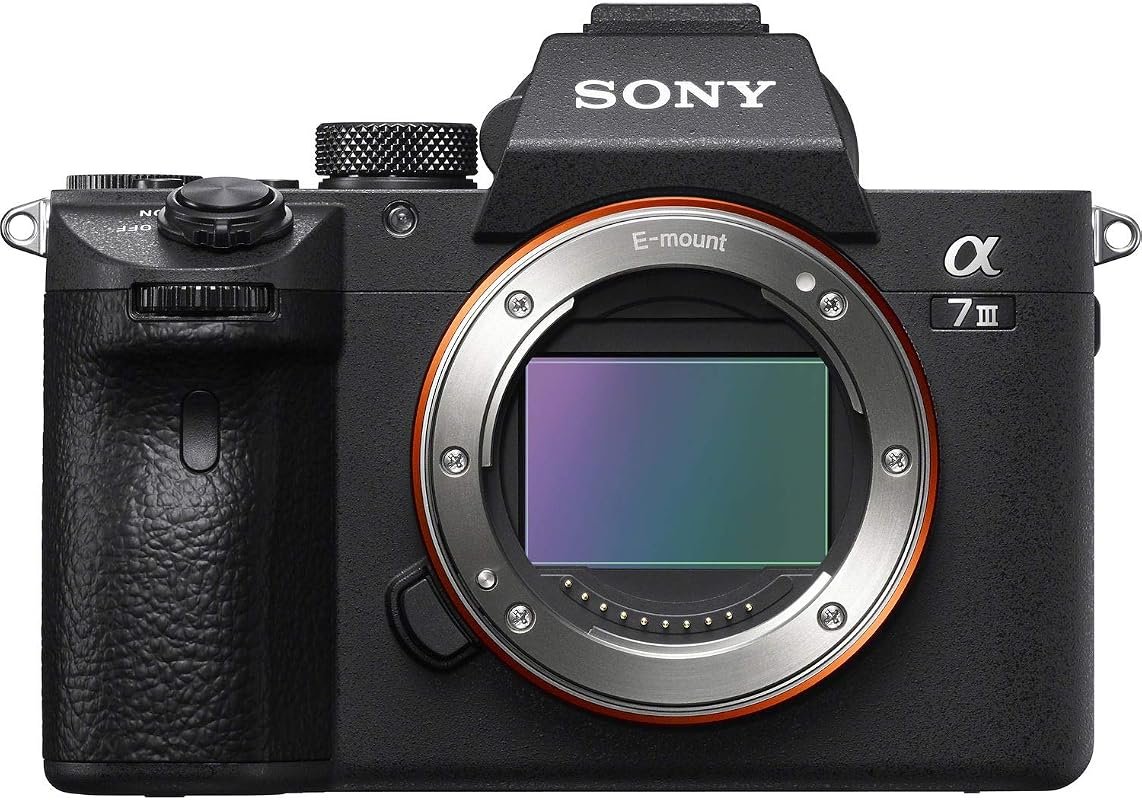Sony Alpha a7 III Full-Frame Mirrorless Camera Body Black with 24MP Se