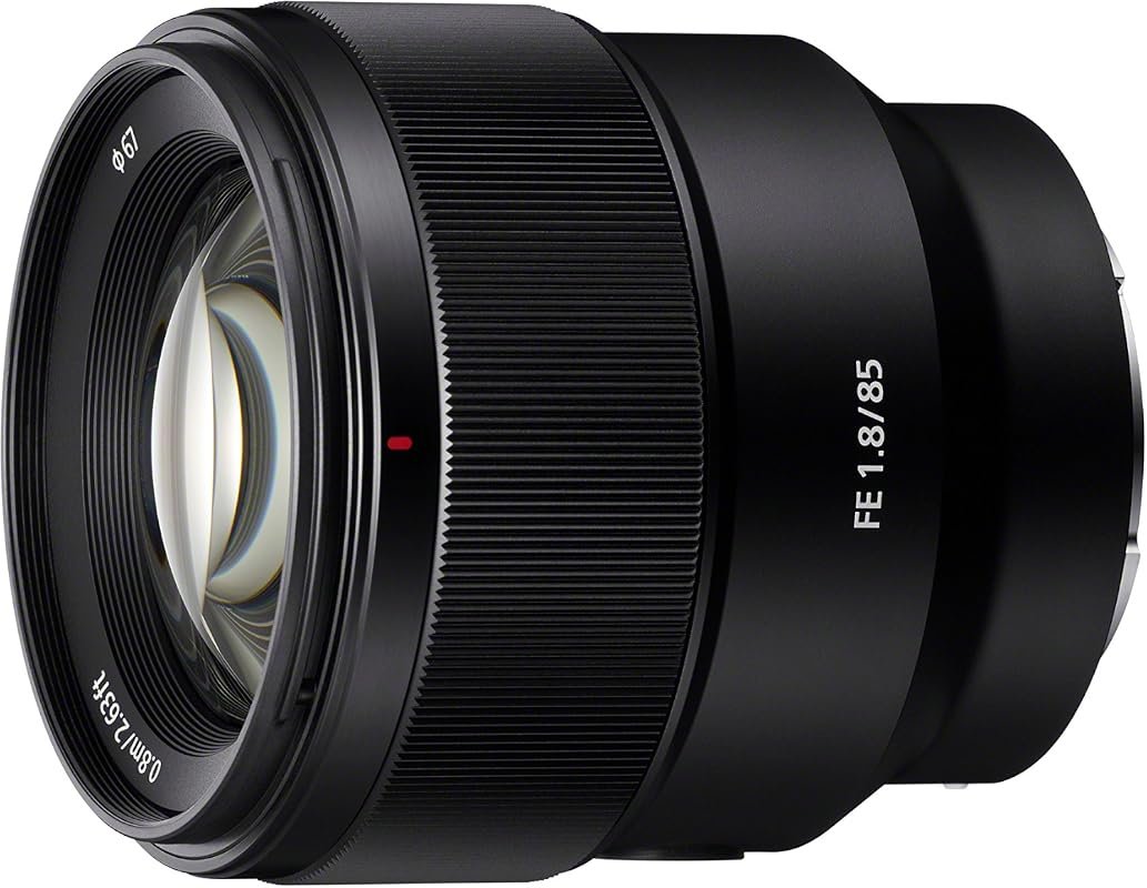 Sony SEL85F18 85mm f/1.8 Fixed Prime Lens – Medium‑Telephoto, Smooth B