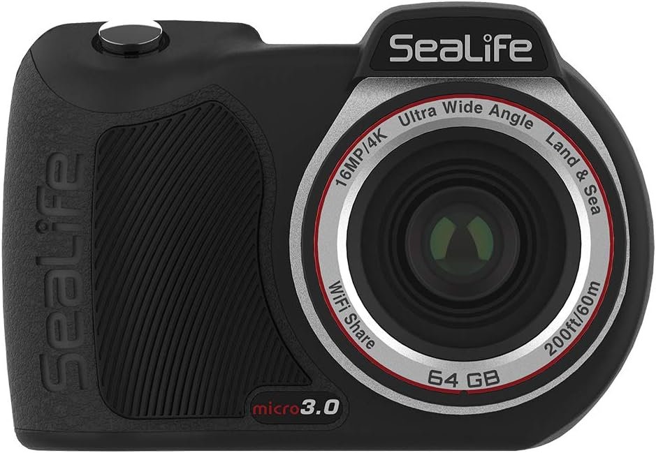 SeaLife Micro 3.0 Underwater Camera – 16 MP, 4K video, setup, Wi‑Fi tr