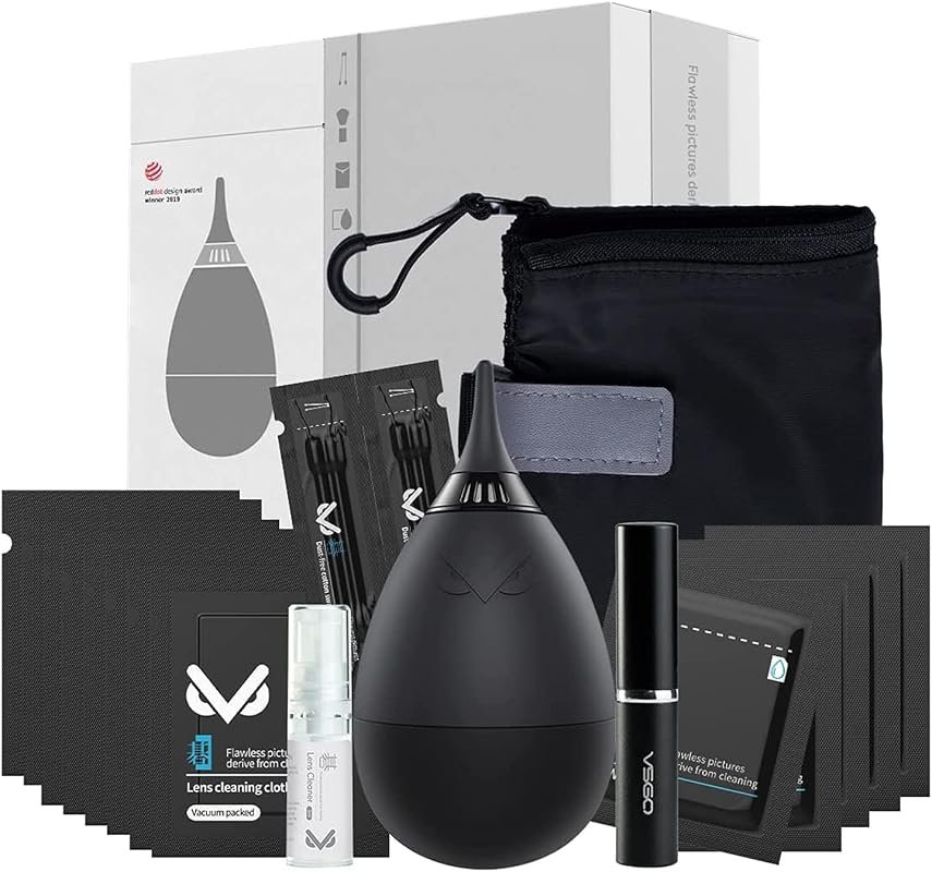 VSGO VS‑A2E 32‑in‑1 Professional Camera Lens Cleaning Kit – Complete A