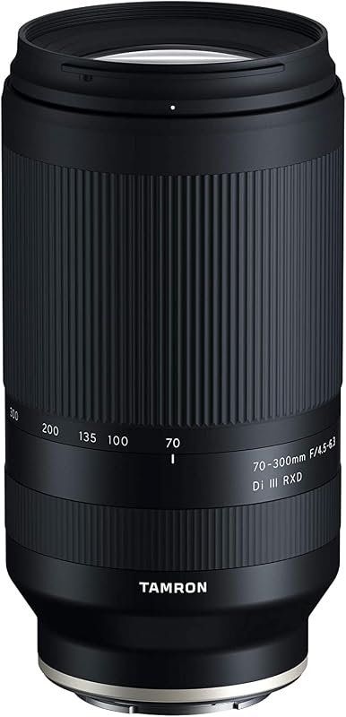 Tamron 70-300mm f/4.5-6.3 Di III RXD Lens for Sony E‑Mount Mirrorless 
