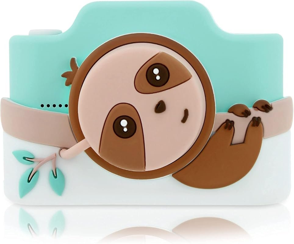 Kidamento K Zippy the Sloth Kids Digital Camera and Camcorder, Touchsc