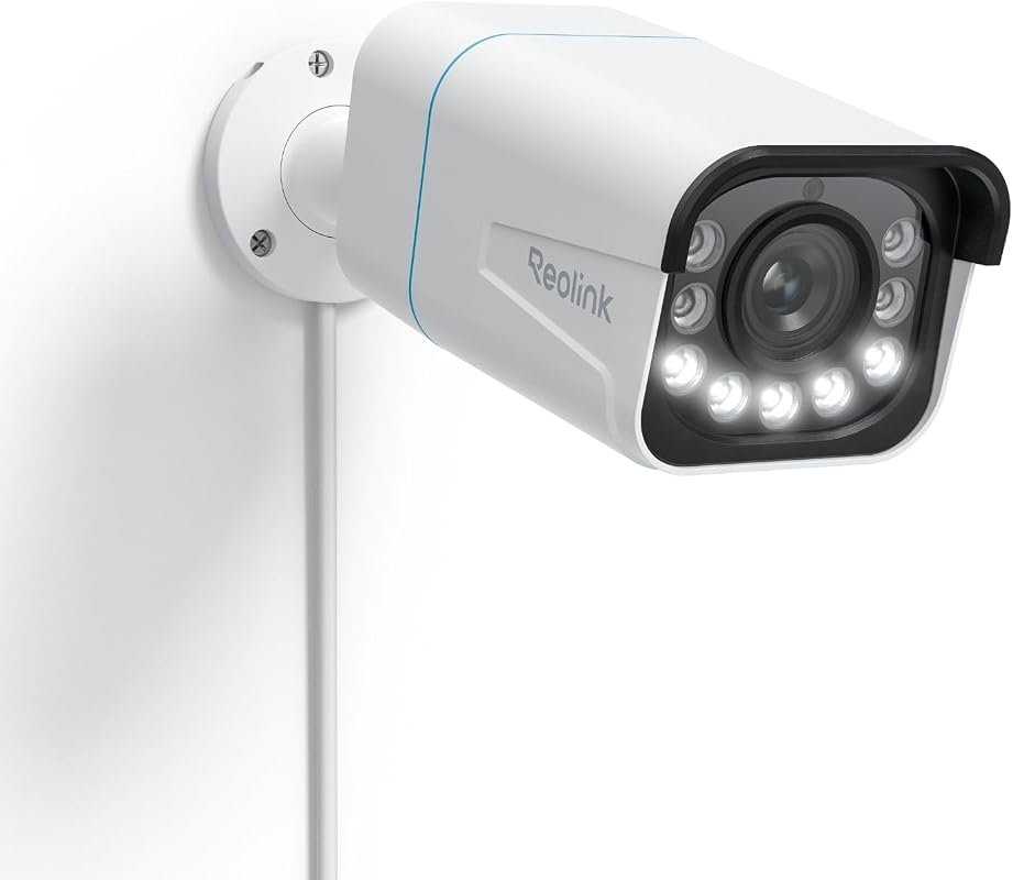 REOLINK RLC-811A PoE Security Camera featuring 5× Optical Zoom, 4K Res