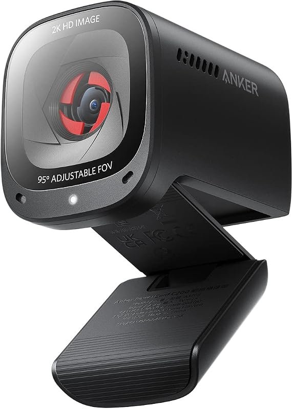 Anker PowerConf C200 2K Webcam – PC, Laptop, Mac Compatibility with Lo