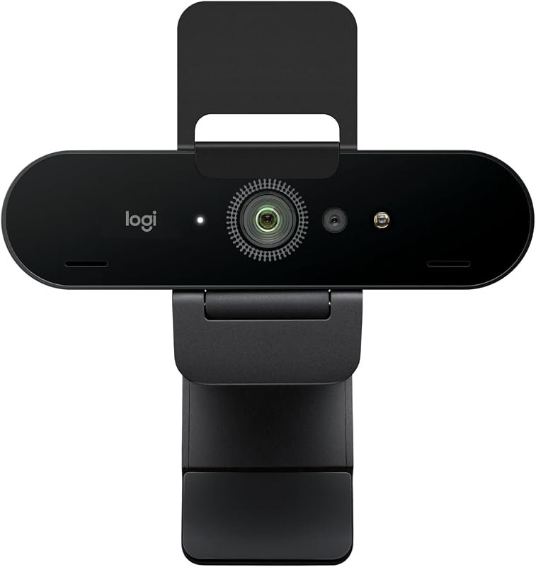 Logitech Brio Ultra 4K HD Webcam delivers crystal‑clear streaming and 