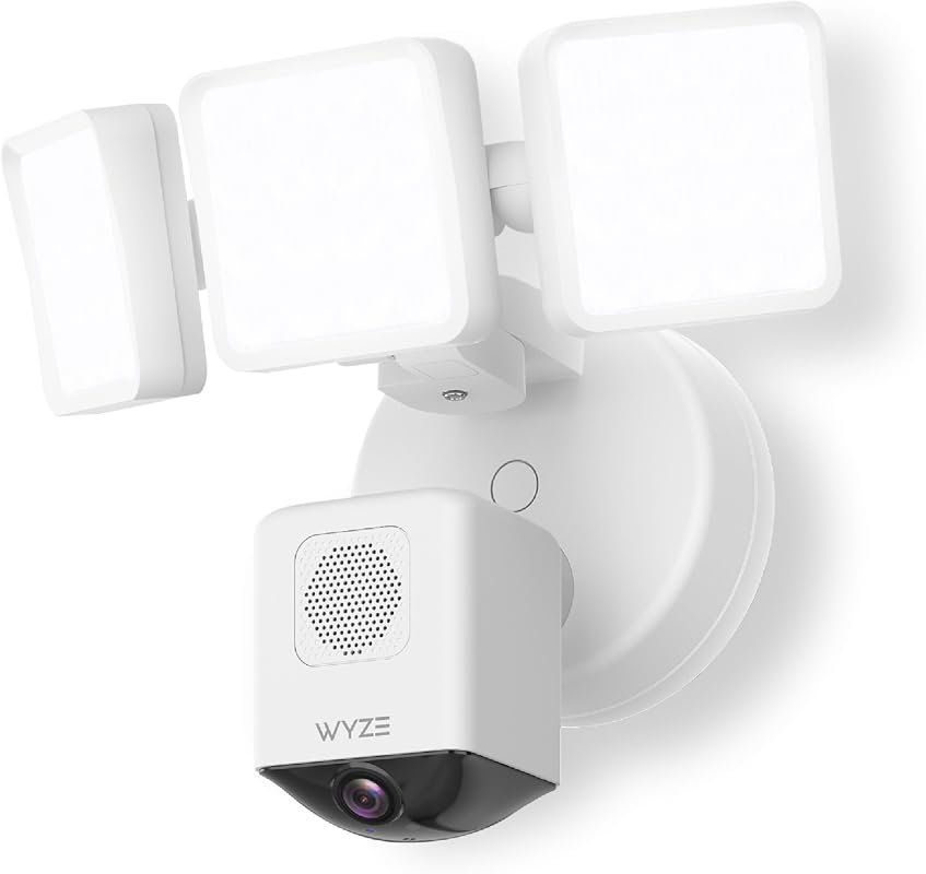 Wyze Floodlight Camera Pro – 2.5K HD Outdoor Security, 3000‑Lumen LEDs