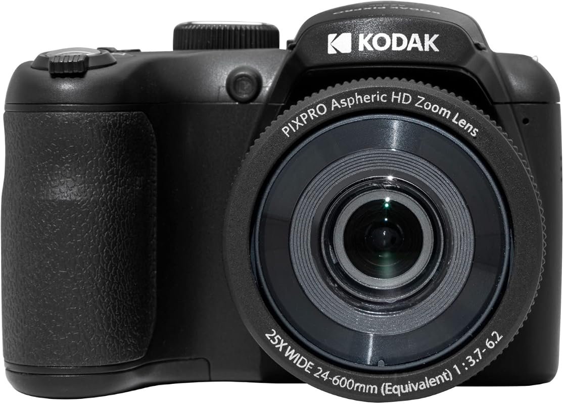 Kodak PIXPRO AZ255 16MP Digital Camera with 25× Optical Zoom, AA batte