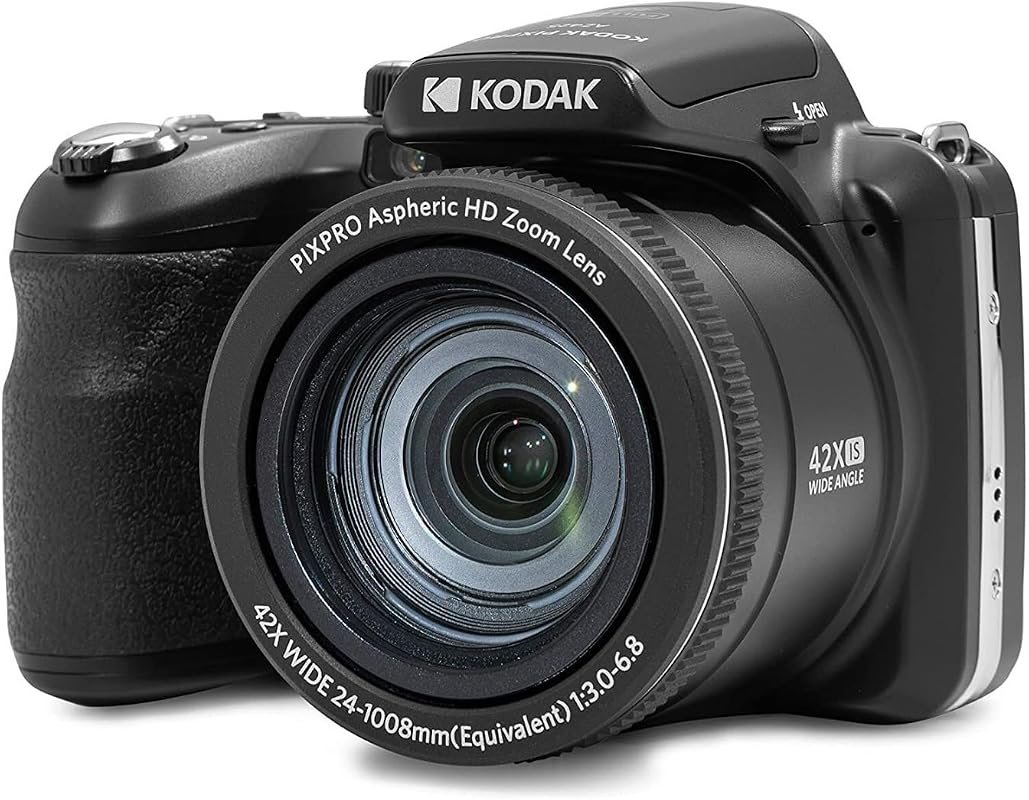 Kodak PIXPRO AZ425 20MP Digital Camera featuring 42x Optical Zoom, Opt