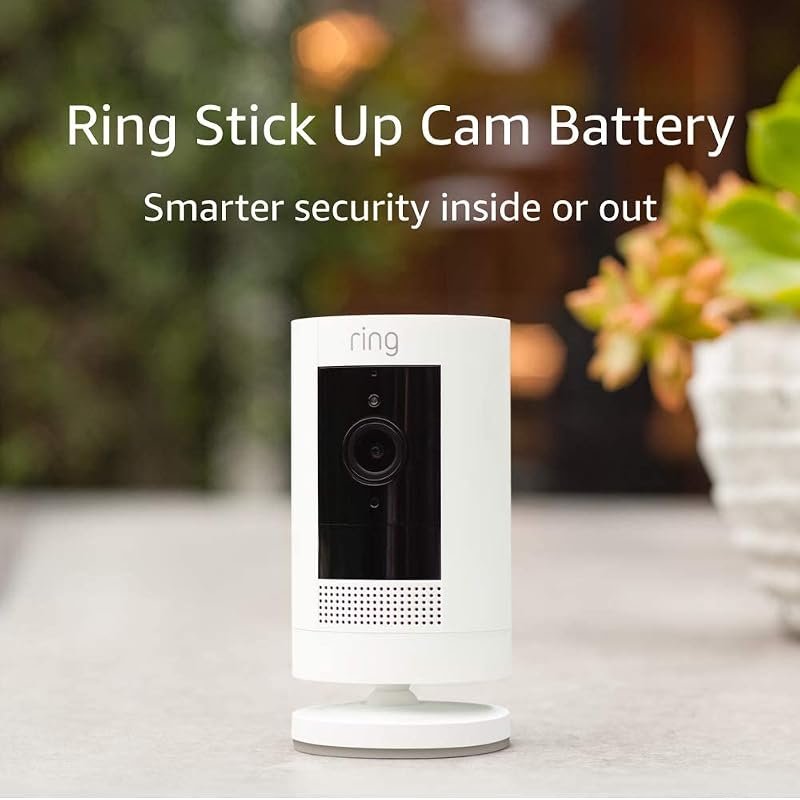 Ring Outdoor Stick Up Cam – weather‑resistant, live view, color night 