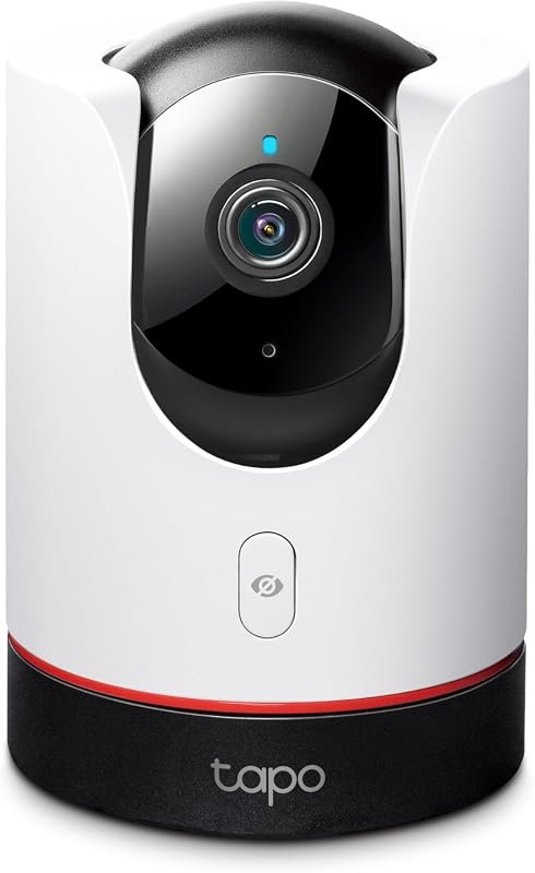 TP-Link Tapo C225 2K+ Pan/Tilt Security Camera with Apple HomeKit, Mot