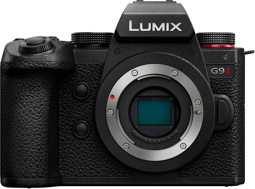 Panasonic LUMIX G9II Micro Four Thirds Camera, 25.2MP Sensor with Phas