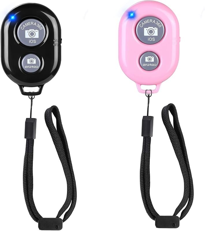 AOQIYUE Wireless Cellphone Remote Shutter with Wrist Strap – Compatibl