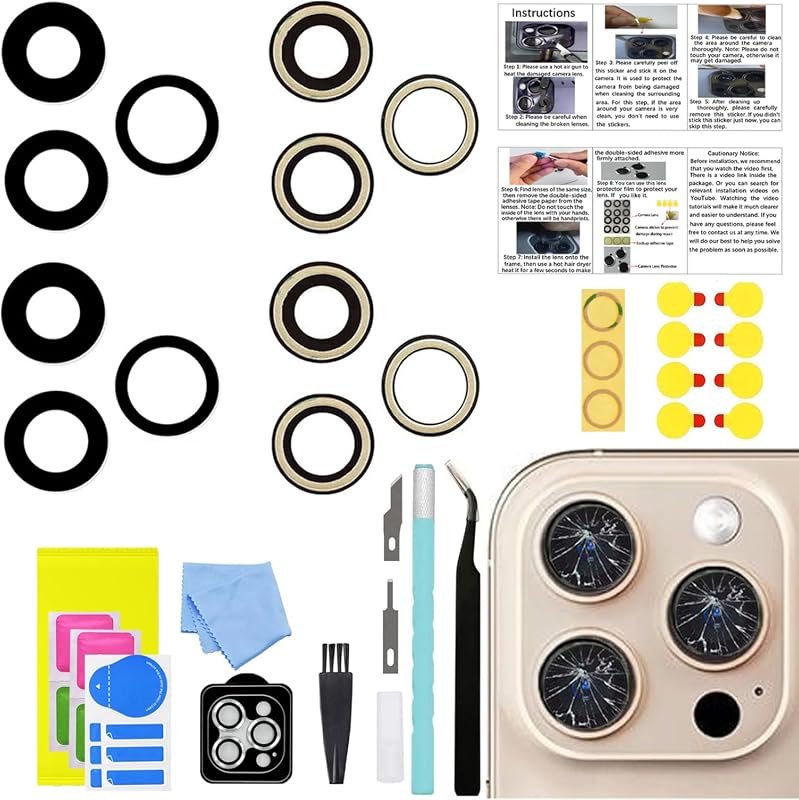 LEAFE Camera Lens Replacement for iPhone 16 Pro and Pro Max – Precisio